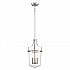 Penn Station 3 Light Pendant - Brushed Nickel