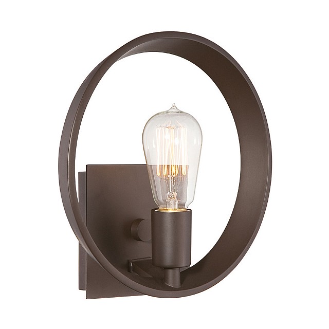 Uptown Theater Row 1 Light Wall Light - Western Bronze