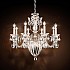 Bagatelle 11 Light Chandelier in Antique Silver with Clear Heritage Crystal