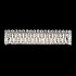 Sarella Wall Sconce in White with Crystal Crystals From Swarovski