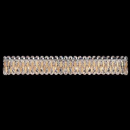 Sarella Wall Sconce in Heirloom Gold with Crystal Heritage Crystal