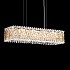 Sarella 13 Light Pendant in Heirloom Gold with Crystal Crystals From Swarovski