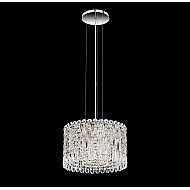 Sarella Pendant in Stainless Steel with Crystal Heritage Crystal