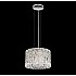 Sarella Pendant in Stainless Steel with Crystal Heritage Crystal