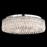 Sarella Close to Ceiling in White with Crystals From Swarovski