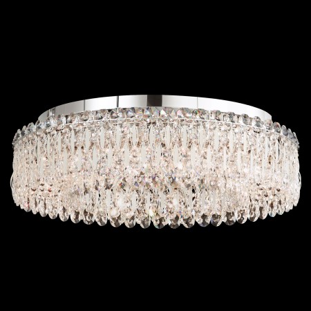Sarella Close to Ceiling in White with Crystals From Swarovski