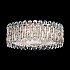 Sarella Close to Ceiling in Antique Silver with Crystal Crystals From Swarovski