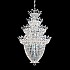 Trilliane 24 Light Chandelier in Silver with Clear Spectra Crystal