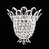 Trilliane 3 Light Wall Sconce in Silver with Clear Spectra Crystal