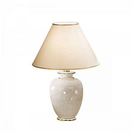 Table Lamp GIARDINO, 57 Ceramic, decor GIARDINO CRACLE