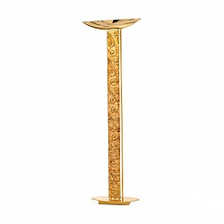 Floor Lamp DELPHI Decor MEDICI GOLD, 24-carat gold, gold-plated, hand-painted
