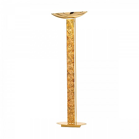Floor Lamp DELPHI Decor MEDICI GOLD, 24-carat gold, gold-plated, hand-painted