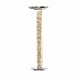 Floor Lamp DELPHI Decor MEDICI SILVER, Chrome, silver-plated, hand-painted