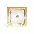 Ceiling Lamp ONTARIO, 31 Crystal glass, 24-carat gold