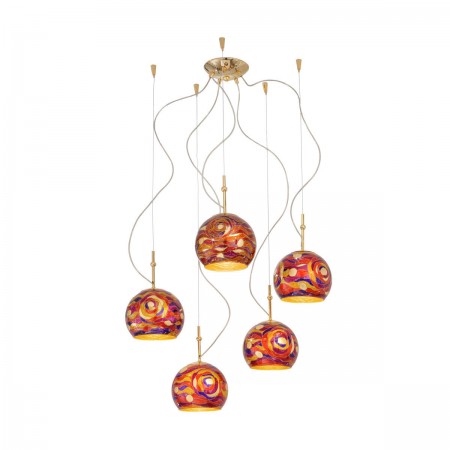 Pendent Lamp LUNA, 5x&nbsp;