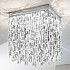 Ceiling Lamp PRISMA, 40 Chrome, PURE KOLARZ clear