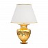 Table Lamp ANFORA, 90 Decor ALBERO MULTI, gold-plated, hand-painted