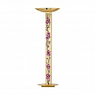 Floor Lamp DELPHI LED Decor PRIMAVERA GOLD, 24-carat gold, gold-plated, hand-painted