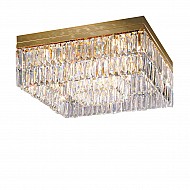 Ceiling Lamp PRISMA, 55 24-carat gold, Spectra