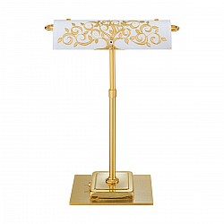 Table Lamp BANKERS Decor ALBERO GOLD, 24-carat gold, gold-plated, hand-painted