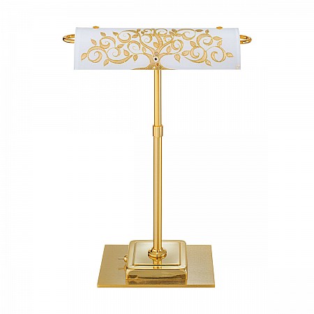 Table Lamp BANKERS Decor ALBERO GOLD, 24-carat gold, gold-plated, hand-painted