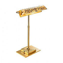Table Lamp BANKERS Decor ALBERO MULTI, 24-carat gold, gold-plated, hand-painted