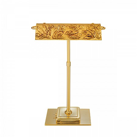 Table Lamp BANKERS Decor LIBERTA GOLD ANTIQUE, gold-plated, hand-painted