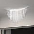 Ceiling Lamp FONTE DI LUCE, 120 White, OPTIC KOLARZ clear