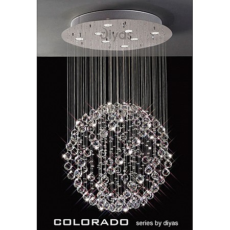 Colorado Medium Crystal Round Ball