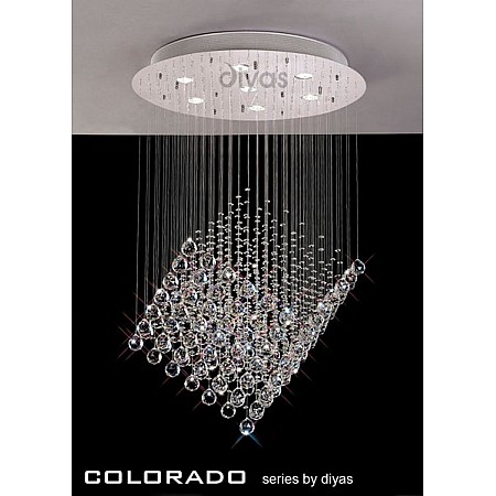 Colorado Shaped Crystal Pendant